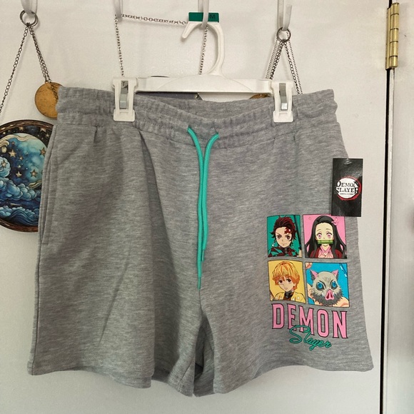 Demon Slayer Shorts Kimetsu No Yaiba Shorts Nezuko Tanjiro Zenitsu RARE SHORTS - Picture 2 of 7